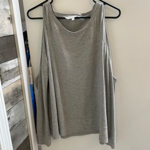 Grey cupcakes and cashmere top